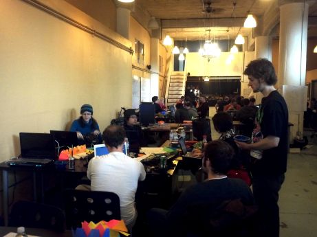 Citizen Space, the venue for my first Global Game Jam